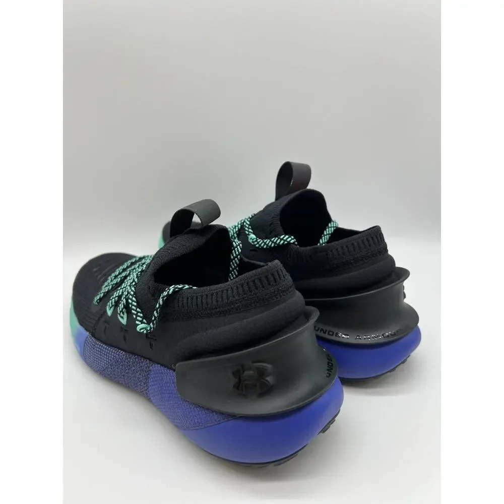 Under Armour HOVR Phantom 3 Running Shoes Black/Periwinkle 3026993-001 Men 10.